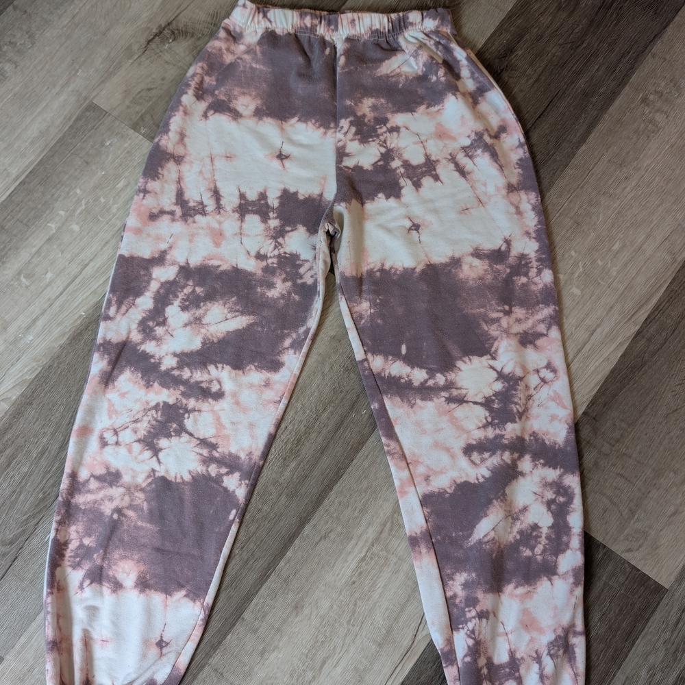 PRETTYLITTLETHING M Wash Lavender Lilac Sinched Waist And Cuffed Ankle Joggers